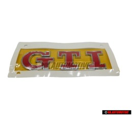VW Original GTI Trasero Rotulo Insignia Emblema Rojo - 5G0853675ACJZQ