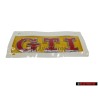 VW Original GTI Trasero Rotulo Insignia Emblema Rojo - 5G0853675ACJZQ