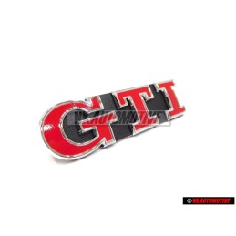 VW Original GTI Frente Rotulo Insignia Emblema Rojo - 5G0853679P WYR