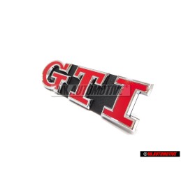 VW Original GTI Frente Rotulo Insignia Emblema Rojo - 5G0853679P WYR