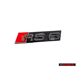 Audi Original RS6 Frente Rotulo Insignia Emblema - 4B0853736B 2ZZ
