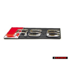 Audi Original RS6 Frente Rotulo Insignia Emblema - 4B0853736B 2ZZ