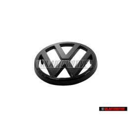 VW Original Frente Simbolo Insignia Emblema Negro - 171853601 041