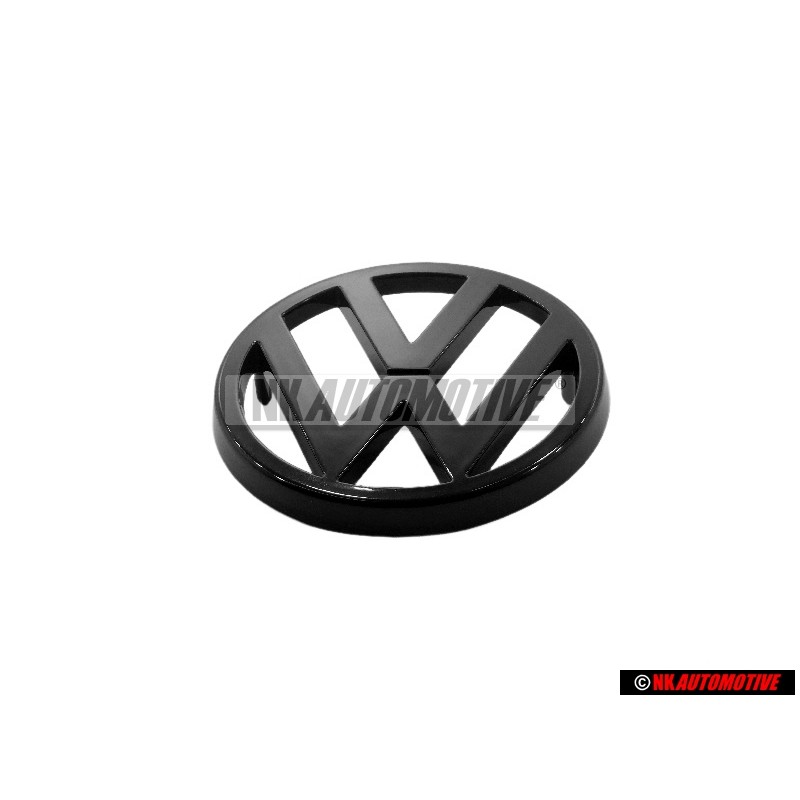 VW Original Frente Simbolo Insignia Emblema Negro - 171853601 041