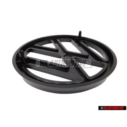 VW Original Frente Simbolo Insignia Emblema Negro - 171853601 041