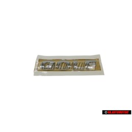 VW Original GOLF Trasero Rotulo Insignia Emblema Cromo - 1K6853687 739