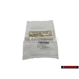 VW Original GTI Trasero Rotulo Insignia Emblema Cromo - 1K0853675BJ739