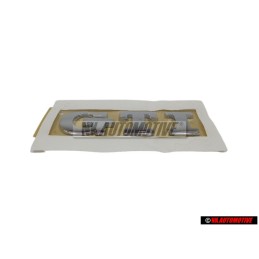 VW Original GTI Trasero Rotulo Insignia Emblema Cromo - 1K0853675BJ739