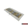 VW Original GTI Trasero Rotulo Insignia Emblema Cromo - 1K0853675BJ739