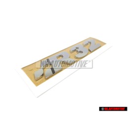 VW Original R32 Trasero Rotulo Insignia Emblema Cromo - 1K0853675P 739