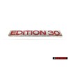 VW Original EDITION30 Trasero Rotulo Insignia Emblema - 1K0853675AHKTP