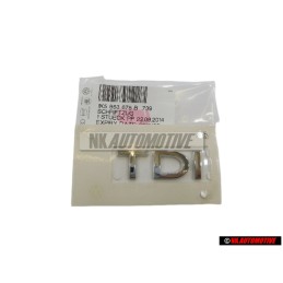 VW Original TDI Trasero Rotulo Insignia Emblema Cromo - 1K5853675B 739