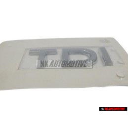 VW Original TDI Trasero Rotulo Insignia Emblema Cromo - 1K5853675B 739