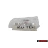 VW Original 2.0 TDI Trasero Rotulo Insignia Emblema Cromo - 3C0853675E 739