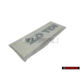 VW Original 2.0 TDI Trasero Rotulo Insignia Emblema Cromo - 3C0853675E 739
