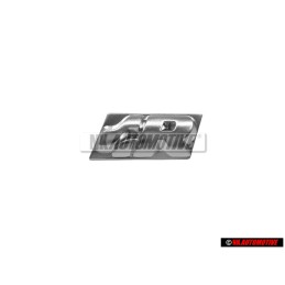 VW Original R32 Volante Rotulo Insignia Emblema Aluminio - 1J0419685