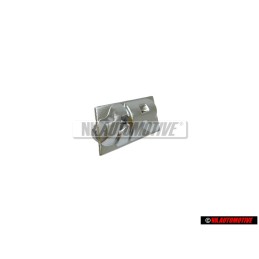 VW Original R32 Volante Rotulo Insignia Emblema Aluminio - 1J0419685