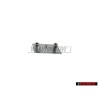 VW Original R32 Volante Rotulo Insignia Emblema Aluminio - 1J0419685