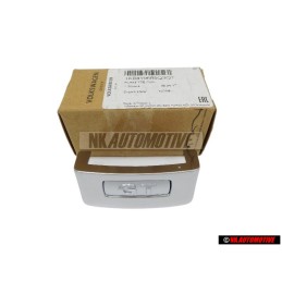 VW Original GT Volante Rotulo Insignia Emblema Aluminio - 1K0419685Q 3Q7