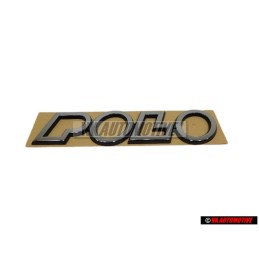 VW Original POLO Trasero Rotulo Insignia Emblema Cromo - 6N0853687E Z10