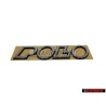 VW Original POLO Trasero Rotulo Insignia Emblema Cromo - 6N0853687E Z10