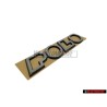 VW Original POLO Trasero Rotulo Insignia Emblema Cromo - 6N0853687E Z10
