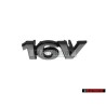VW Original 16V Frente Rotulo Insignia Emblema Cromo - 6N0853679 Z10