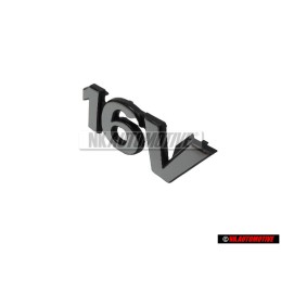 VW Original 16V Frente Rotulo Insignia Emblema Cromo - 6N0853679 Z10