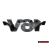 VW Original 16V Frente Rotulo Insignia Emblema Cromo - 6N0853679 Z10