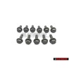 11x VW Original Tornillo Hexagonal (Combinado) - N 90533002