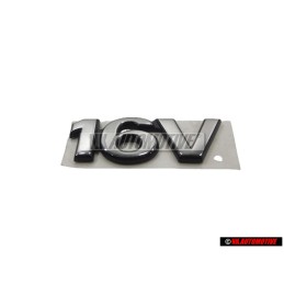 VW Original 16V Trasero Rotulo Insignia Emblema Cromo - 7M0853675C Z10