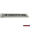 VW Original 4MOTION Trasero Rotulo Insignia Emblema Cromo - 3C0853675D FXC