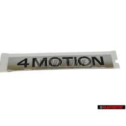 VW Original 4MOTION Trasero Rotulo Insignia Emblema Cromo - 3C0853675D FXC