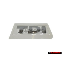 VW Original TDI Trasero Rotulo Insignia Emblema Cromo - 5K0853675P 739
