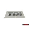 VW Original TDI Trasero Rotulo Insignia Emblema Cromo - 5K0853675P 739