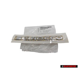 VW Original SCIROCCO Trasero Rotulo Insignia Emblema Cromo - 1K8853687A 739