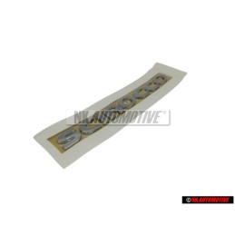 VW Original SCIROCCO Trasero Rotulo Insignia Emblema Cromo - 1K8853687A 739