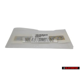 VW Original SCIROCCO Trasero Rotulo Insignia Emblema Cromo - 1K8853687A 739