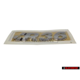 VW Original R36 Trasero Rotulo Insignia Emblema Cromo - 3C0853675AE739