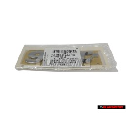 VW Original R36 Trasero Rotulo Insignia Emblema Cromo - 3C0853675AE739