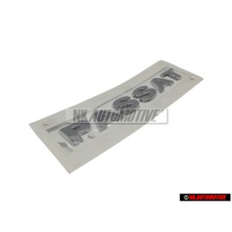 VW Original PASSAT Trasero Rotulo Insignia Emblema Cromo - 3C0853687A 739