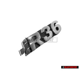 VW Original R36 Frente Rotulo Insignia Emblema Cromo - 3C0853679 PWV
