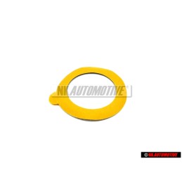 VW Original Placa 'Sin Plomo / ' *Unleaded Fuel Only / Unique - 155010024P
