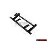 VW Original BLUE MOTION Soporte Para Rotulo Negro - 5K0853957A 9B9