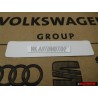 VW Original Placa De Identificacion Sin Plomo Unleaded Sansplomb - 037010057R