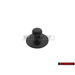VW Original Soporte P. Alfombrilla Negro Satinado - 4A0864229 01C