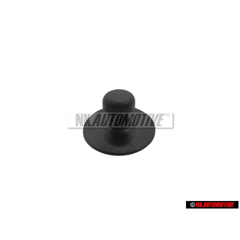 VW Original Soporte P. Alfombrilla Negro Satinado - 4A0864229 01C