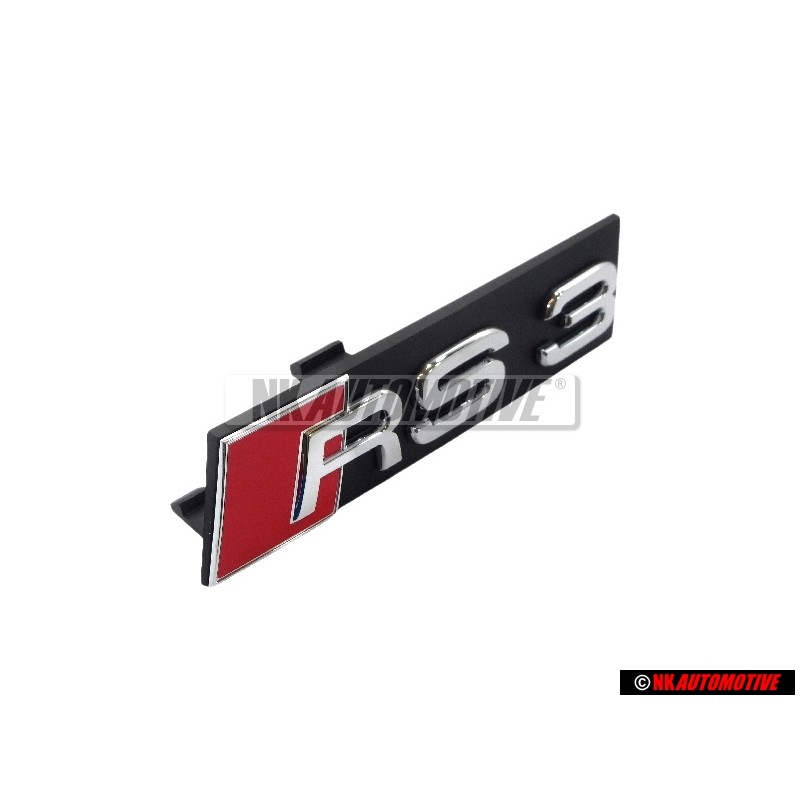 Audi Originale RS3 Frente Rotulo Insignia Emblema - 8P0853736C 2ZZ