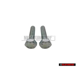 2x VW Original Tornillo Hexagonal - N 0102478