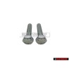 2x VW Original Tornillo Hexagonal - N 0102478